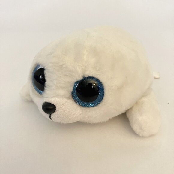 Ty Beanie Boos Plush 6" Lot of 7 Seal Husky Unicorn Fish Owl Dragon Elephant - Picture 4 of 9